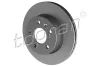 Bremsscheibe Vorderachse TOPRAN 400 857