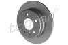 Bremsscheibe Hinterachse TOPRAN 401 056