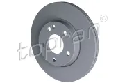 Bremsscheibe Vorderachse TOPRAN 401 401