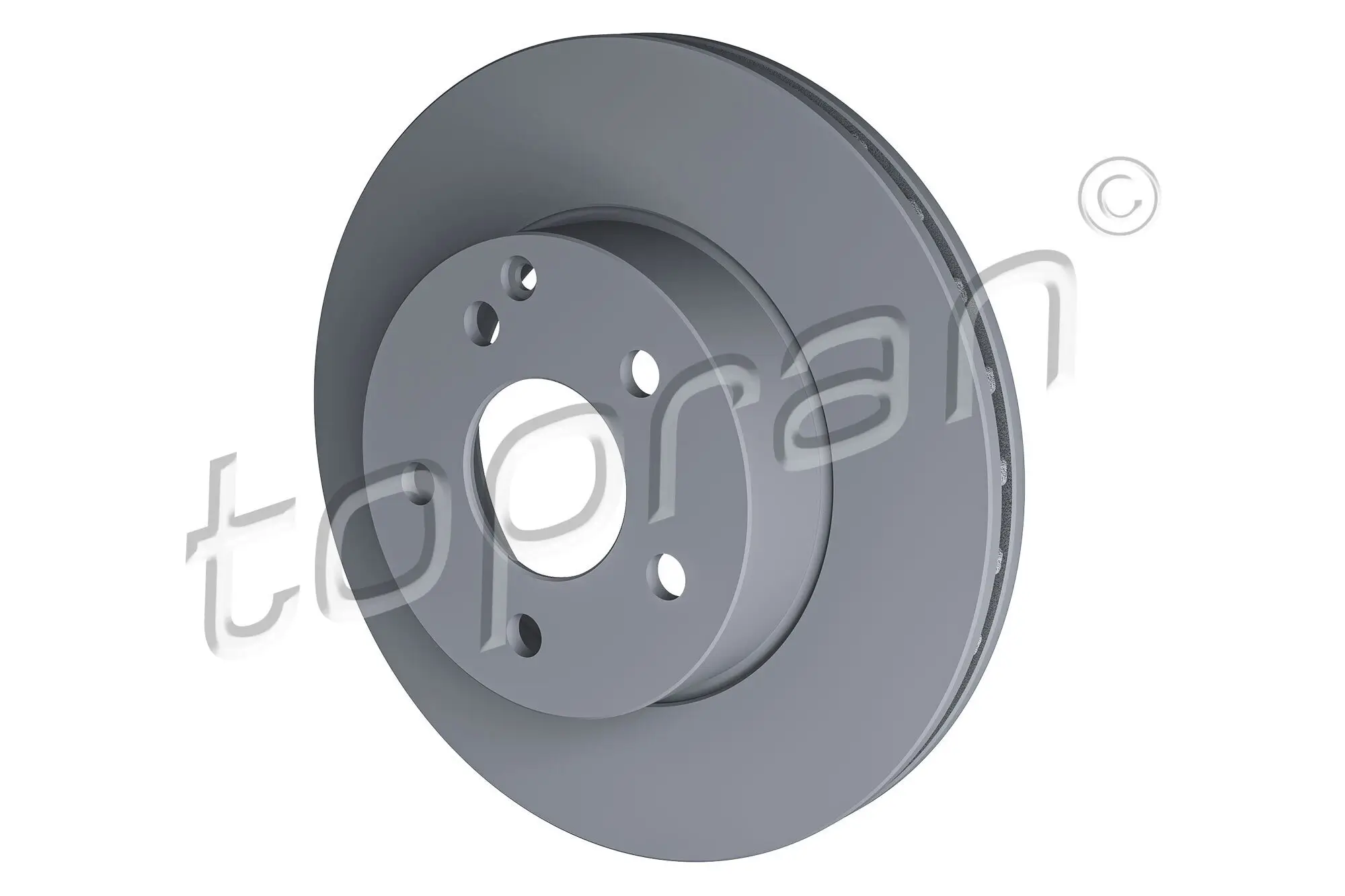 Bremsscheibe Vorderachse TOPRAN 401 709