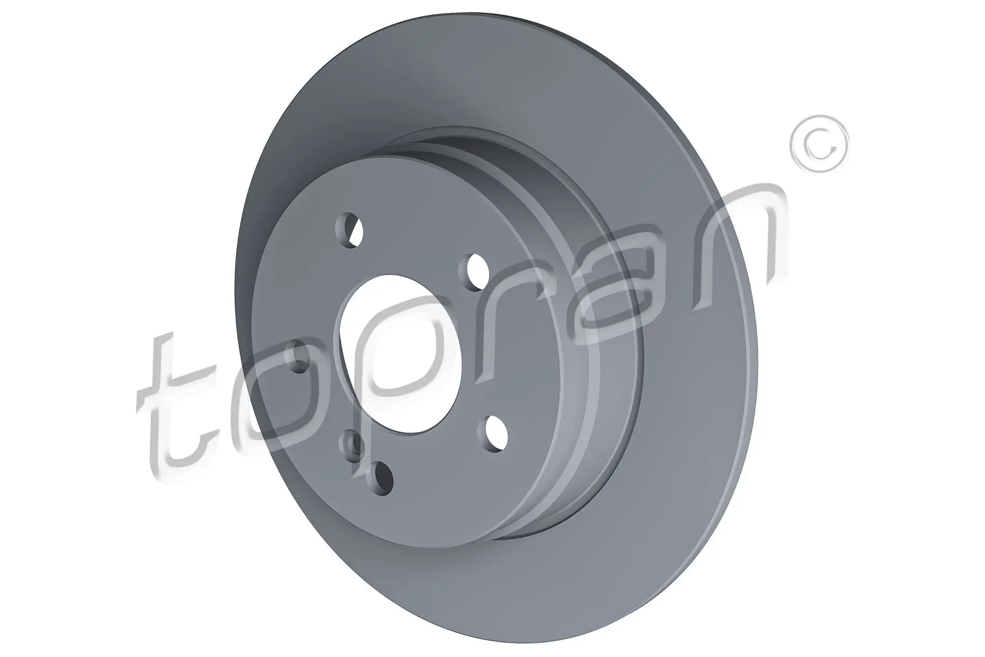 Bremsscheibe Hinterachse TOPRAN 401 905