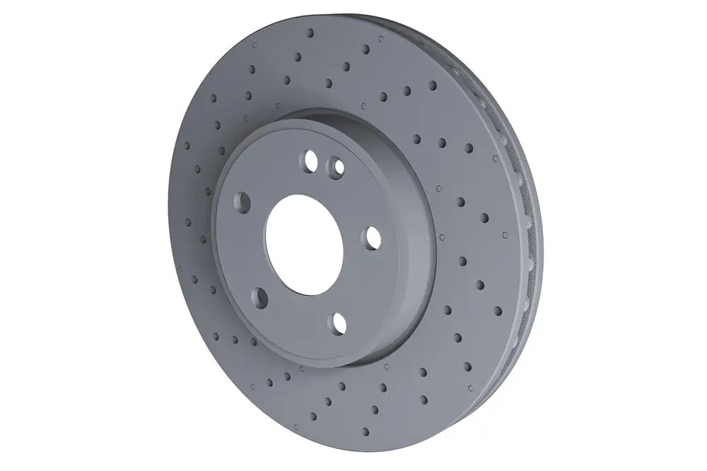 Bremsscheibe Vorderachse TOPRAN 408 555