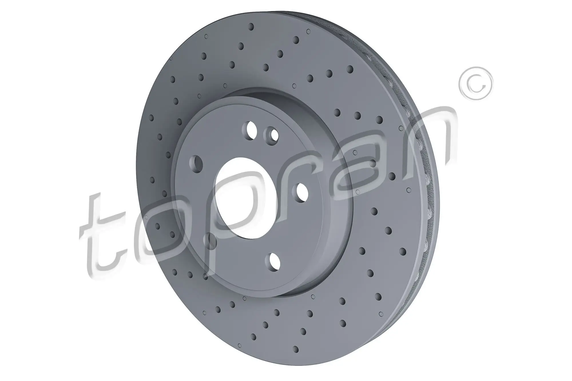 Bremsscheibe Vorderachse TOPRAN 408 555