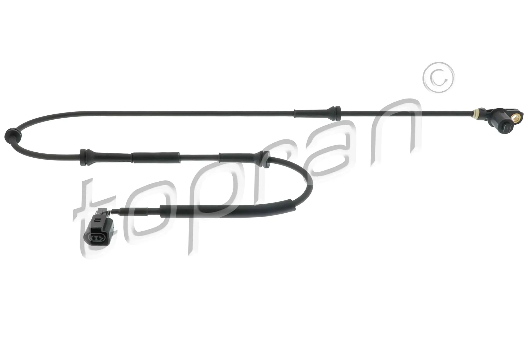 Sensor, Raddrehzahl Hinterachse links Hinterachse rechts TOPRAN 110 491