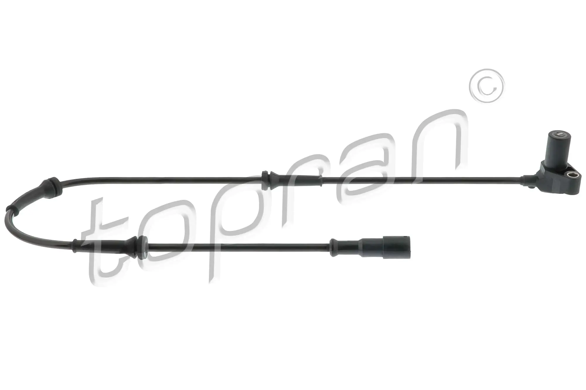 Sensor, Raddrehzahl Hinterachse links TOPRAN 111 077