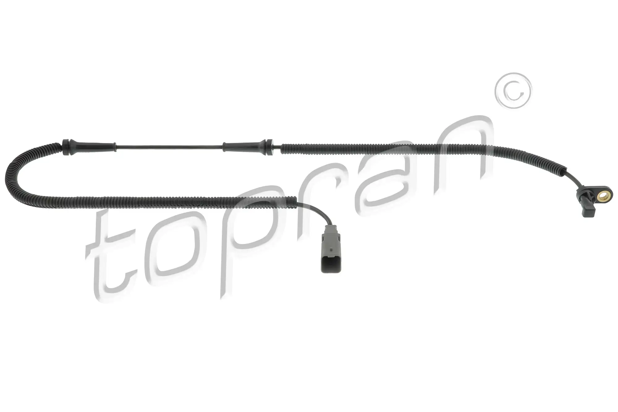 Sensor, Raddrehzahl Hinterachse links Hinterachse rechts TOPRAN 722 808