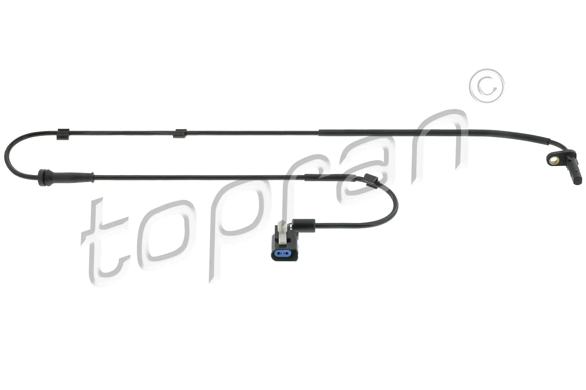 Sensor, Raddrehzahl Hinterachse links TOPRAN 303 960