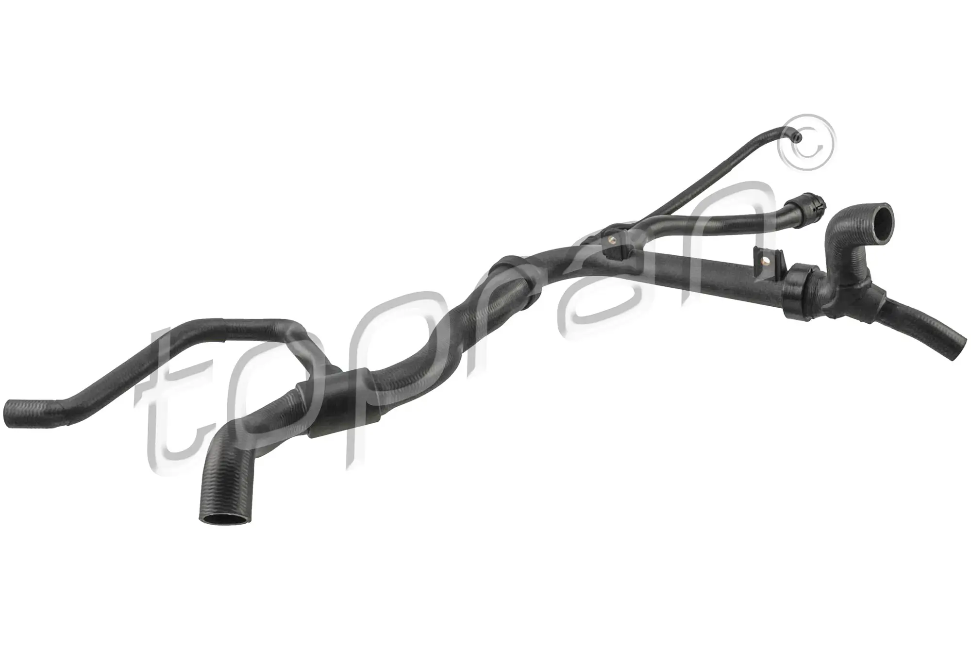 Kühlerschlauch unten Motorkühler TOPRAN 207 717