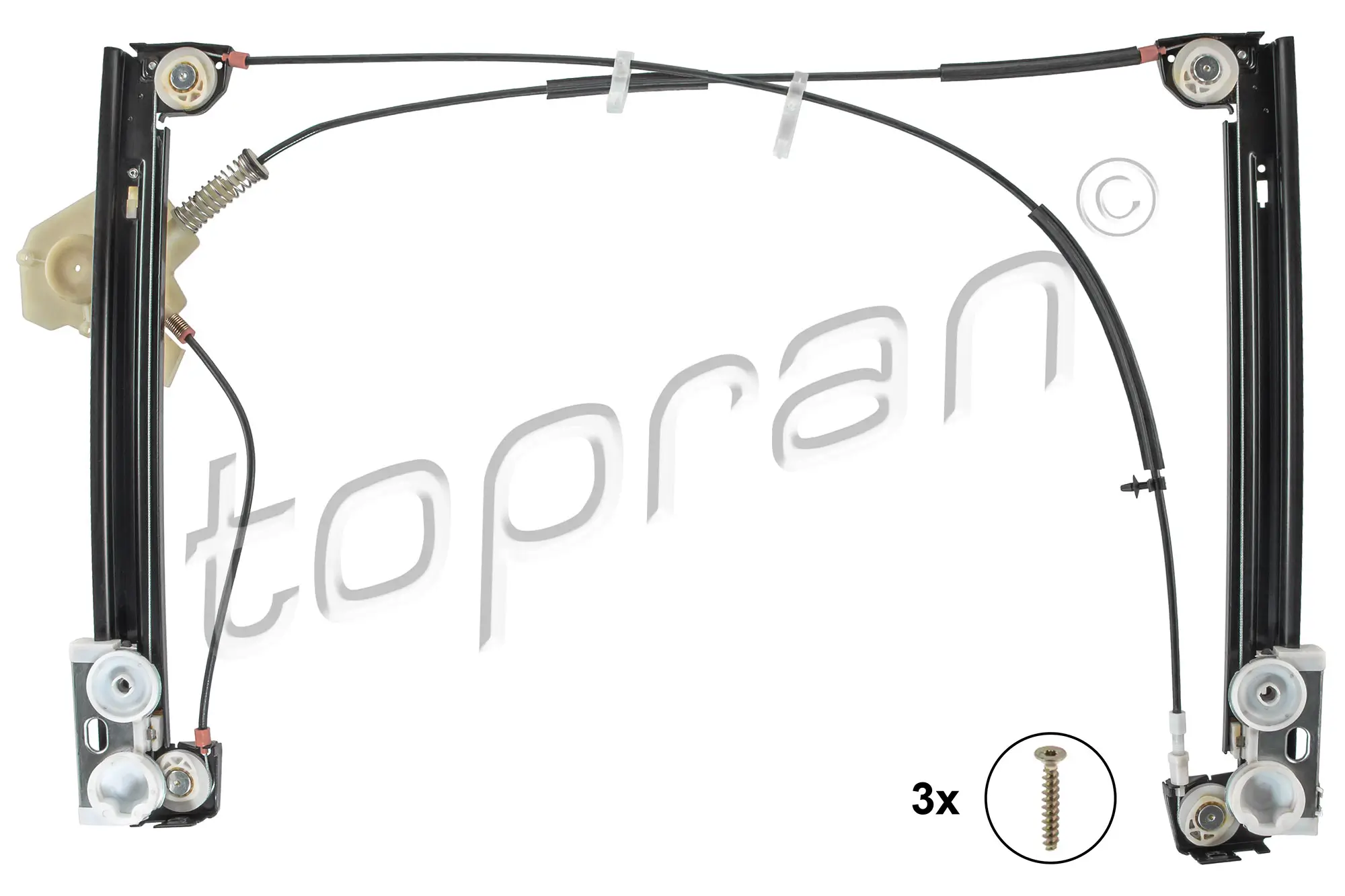 Fensterheber vorne links TOPRAN 501 832
