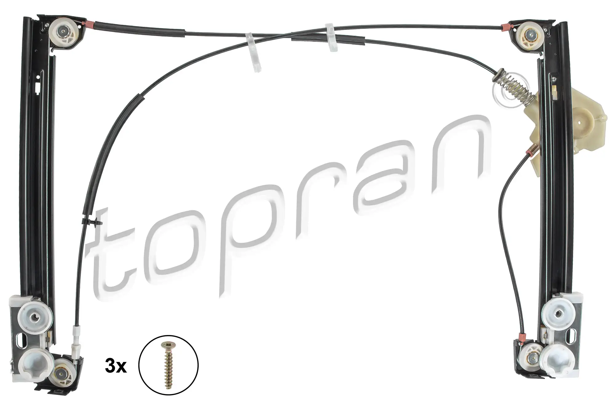 Fensterheber vorne rechts TOPRAN 501 833