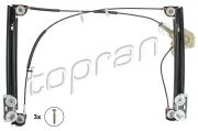 Fensterheber vorne rechts TOPRAN 501 833