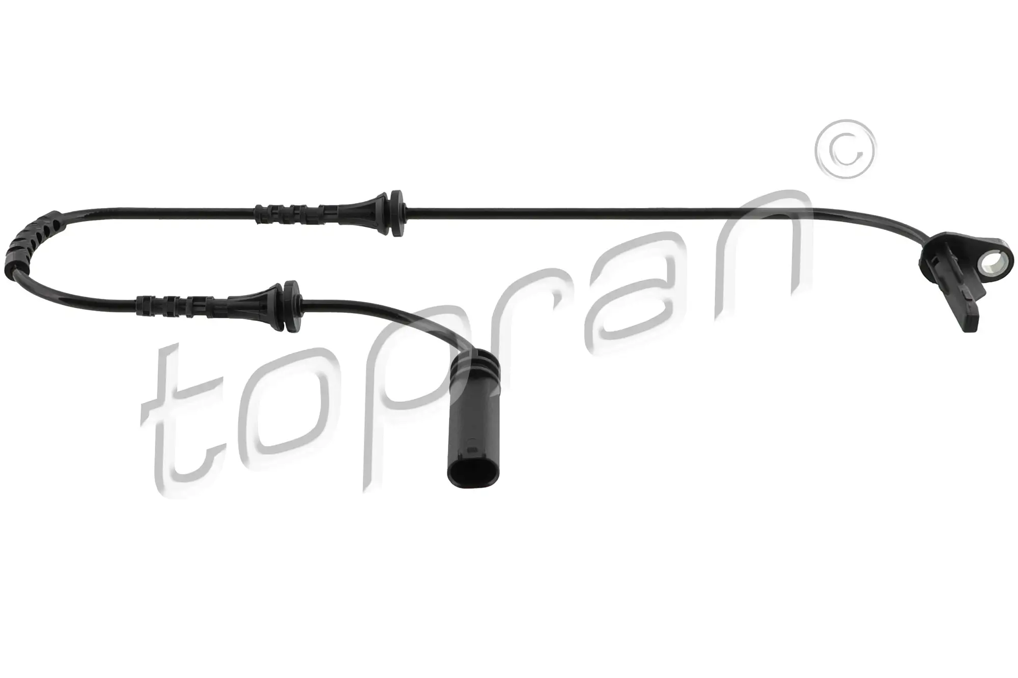 Sensor, Raddrehzahl Hinterachse links Hinterachse rechts TOPRAN 504 490
