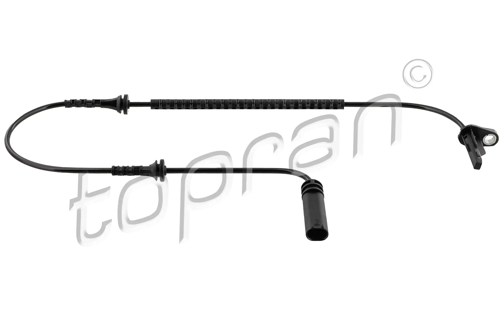 Sensor, Raddrehzahl Vorderachse links Vorderachse rechts TOPRAN 504 165