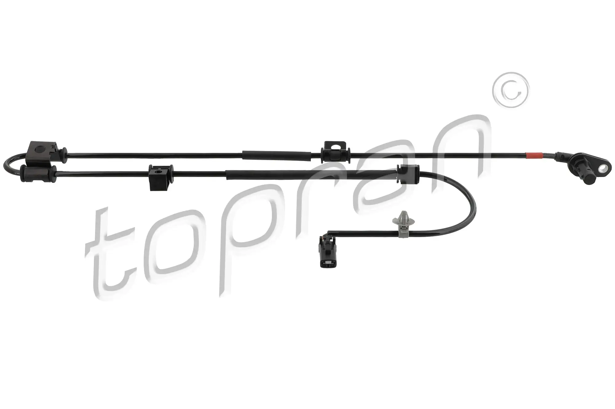 Sensor, Raddrehzahl Vorderachse rechts TOPRAN 822 113