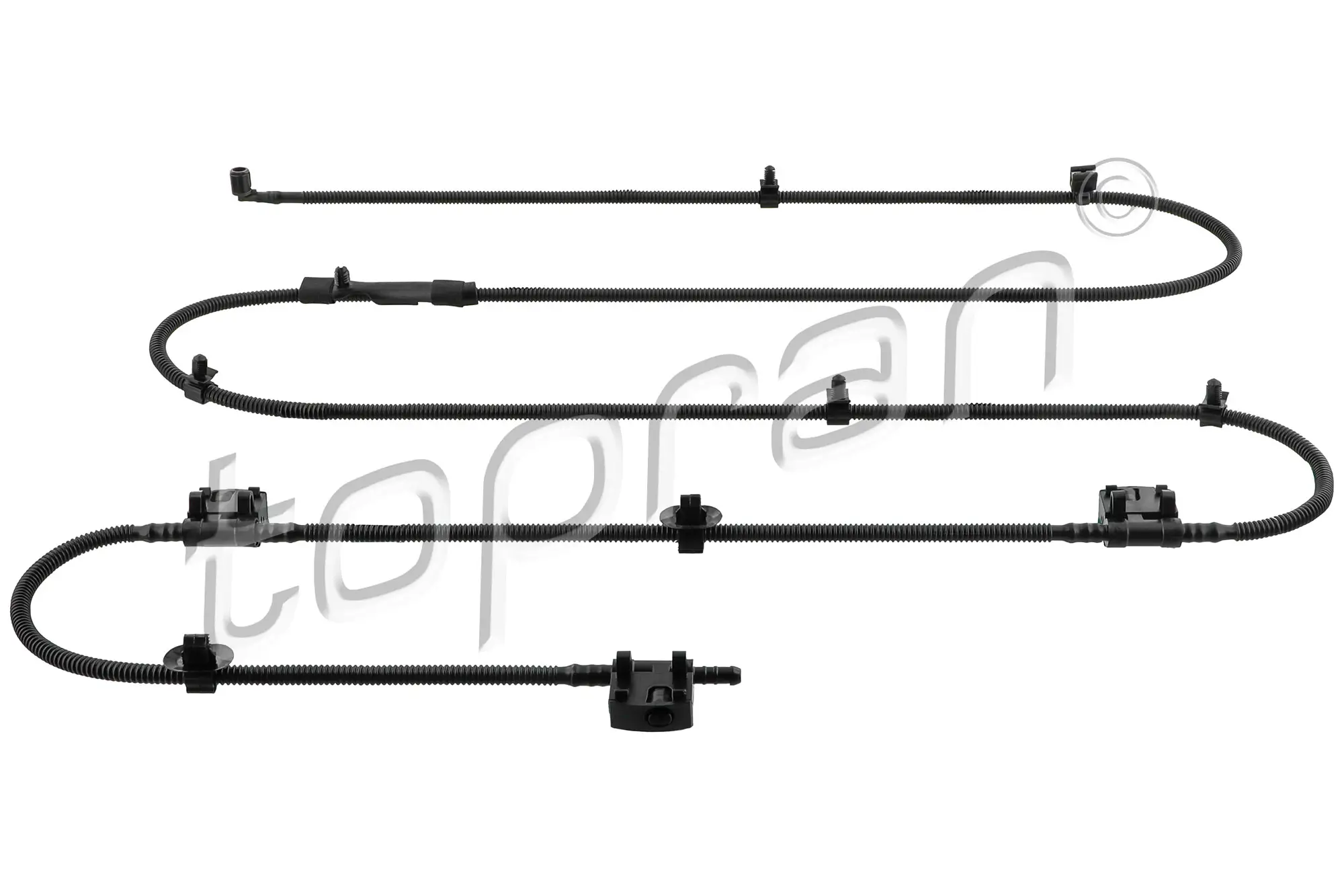 Waschwasserdüse, Scheibenreinigung TOPRAN 411 228