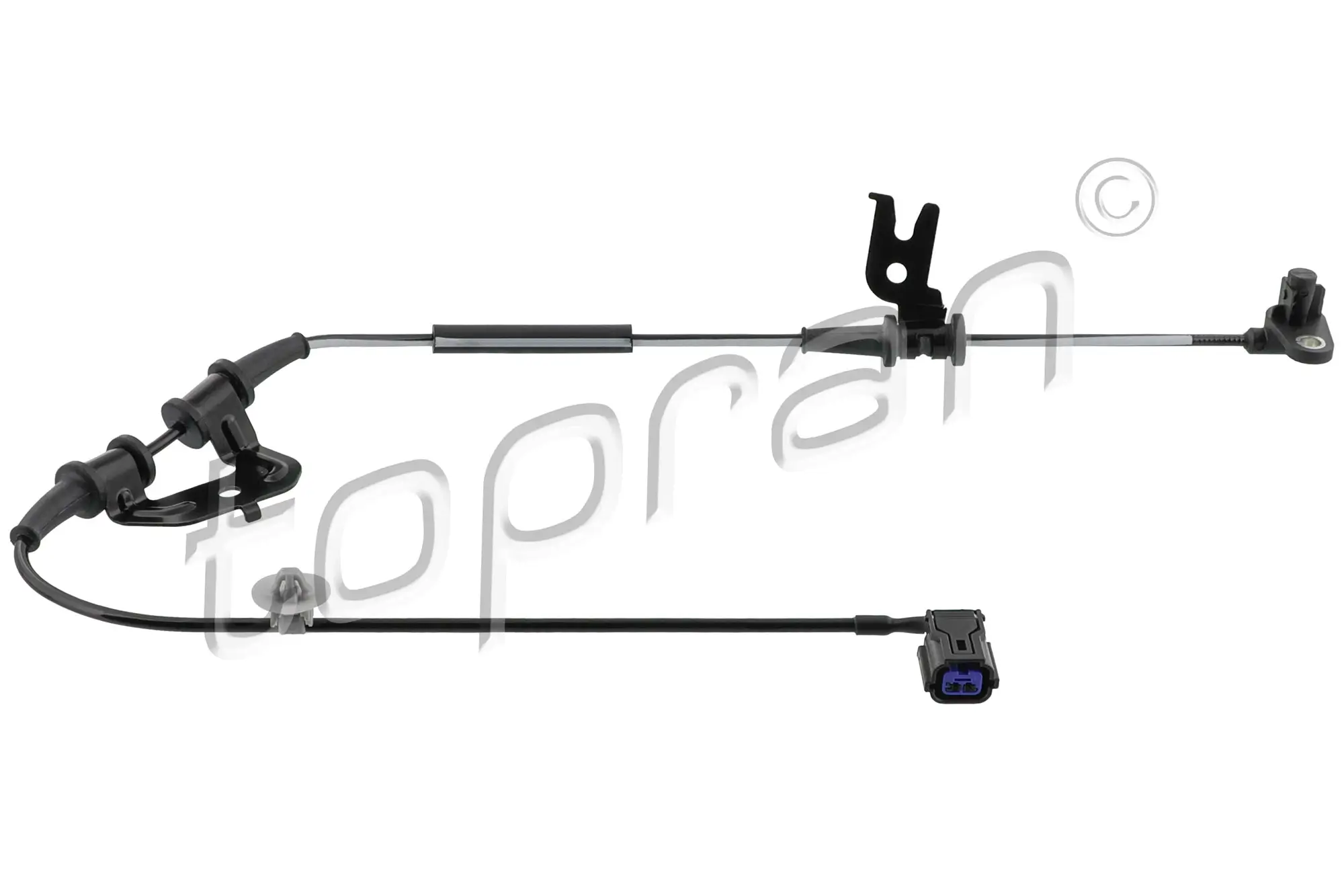 Sensor, Raddrehzahl Vorderachse links TOPRAN 822 111