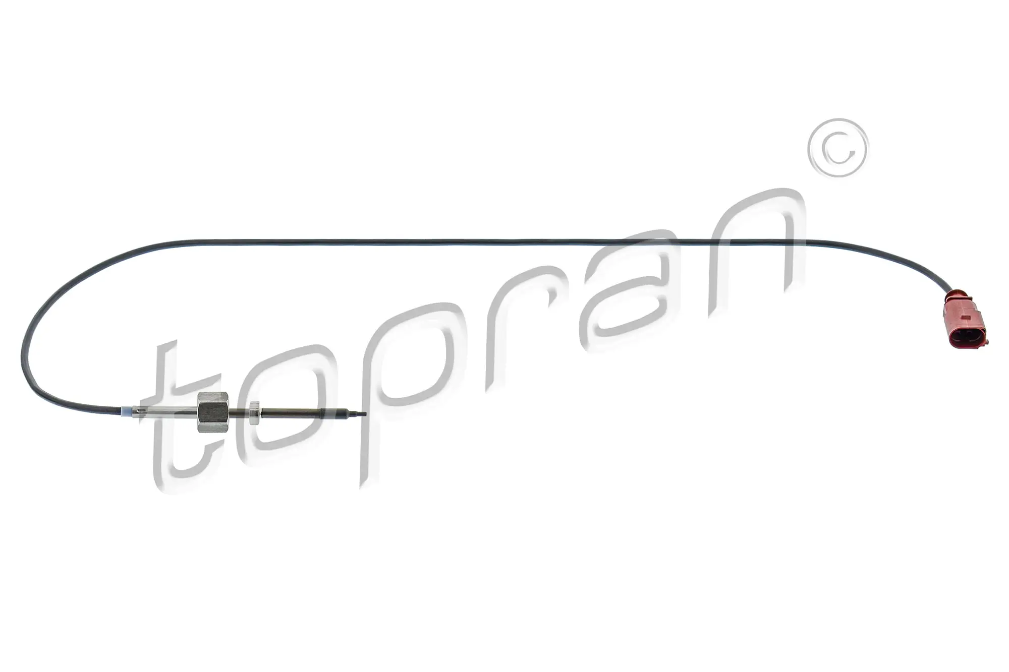 Sensor, Abgastemperatur nach Rußpartikelfilter TOPRAN 117 551