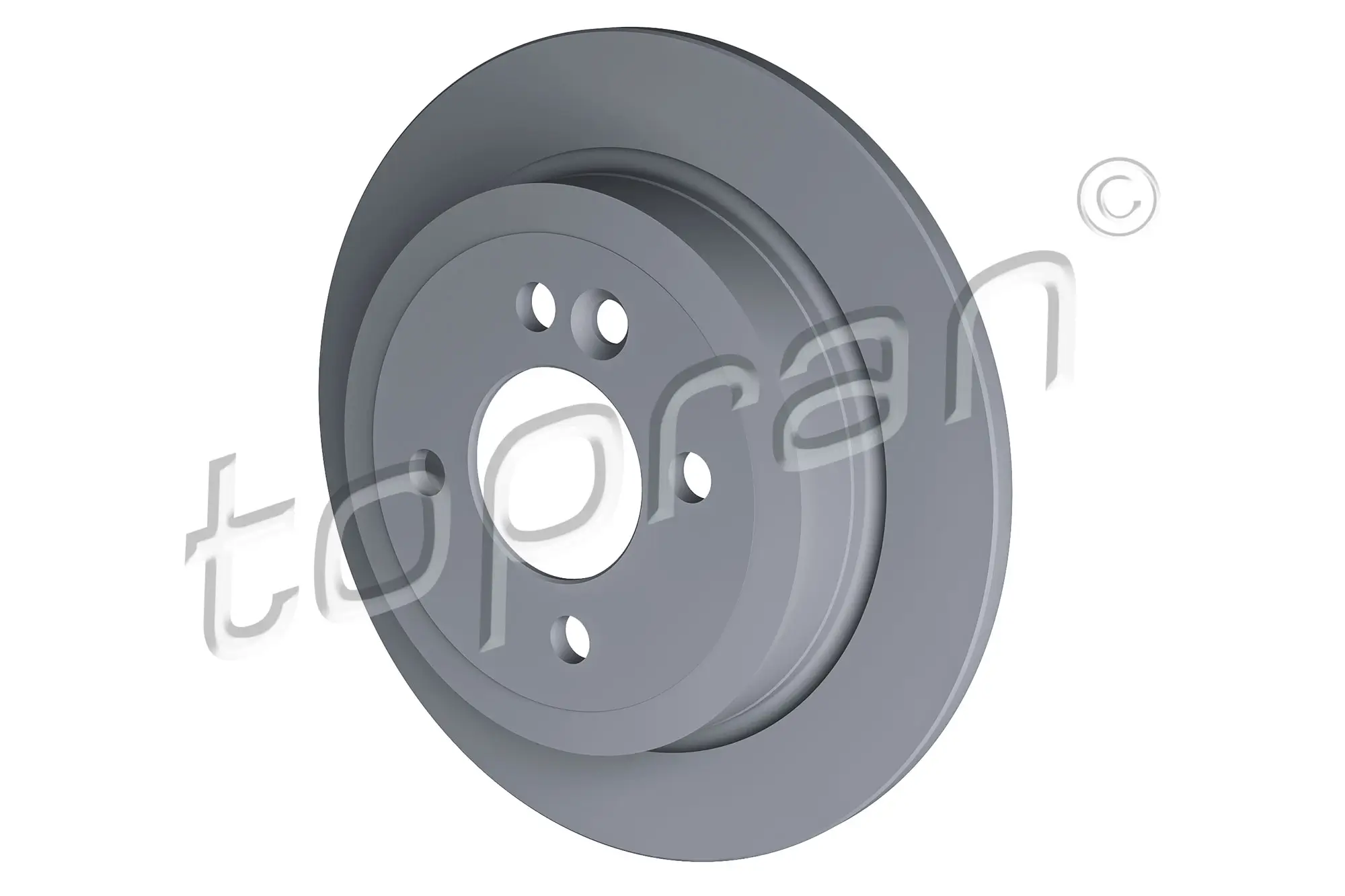 Bremsscheibe Hinterachse TOPRAN 501 015