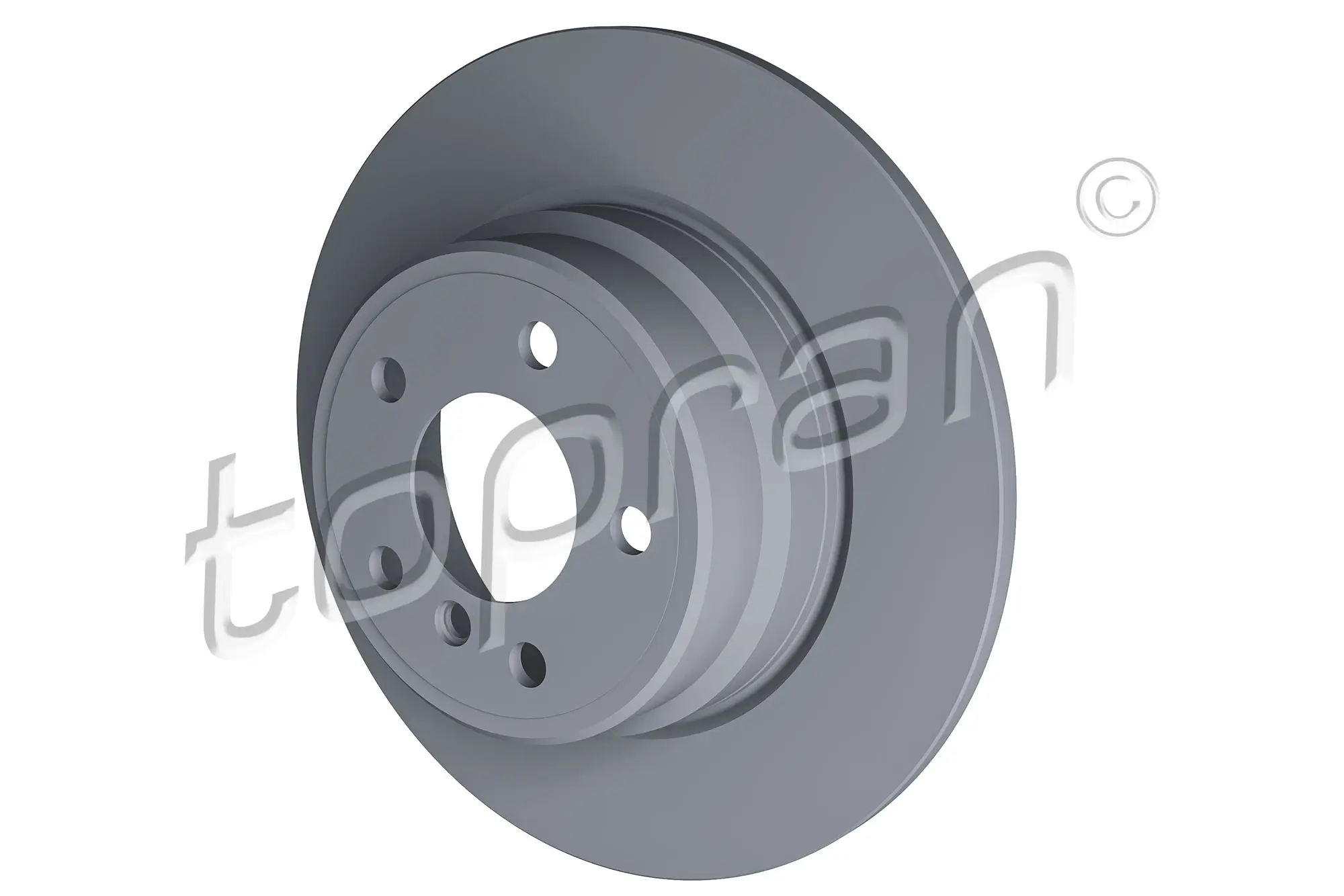 Bremsscheibe Hinterachse TOPRAN 501 192
