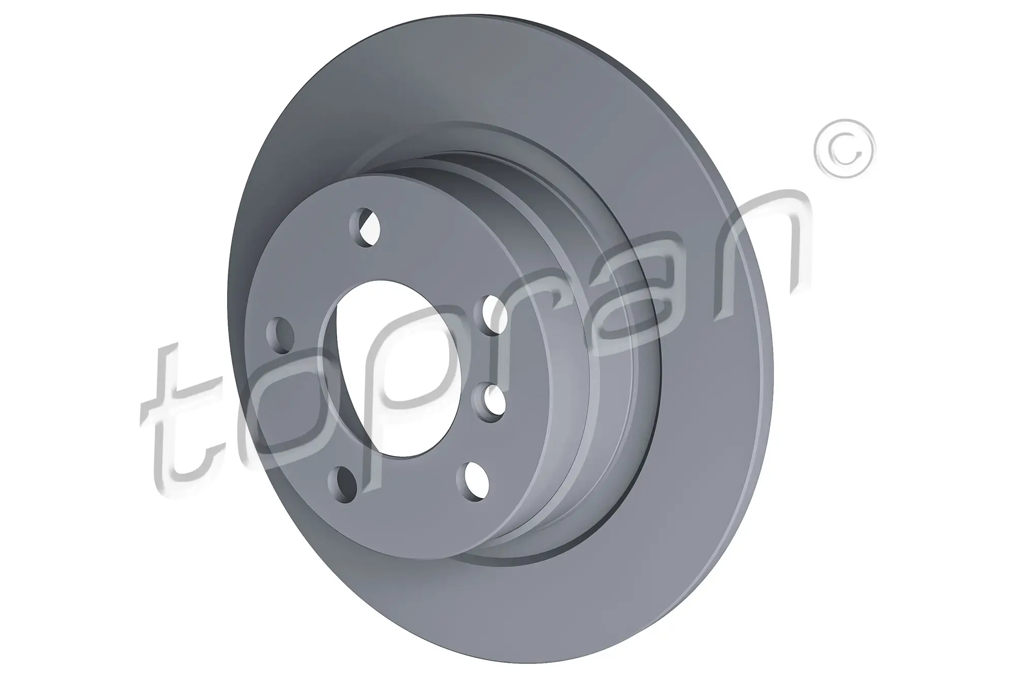 Bremsscheibe Hinterachse TOPRAN 501 903