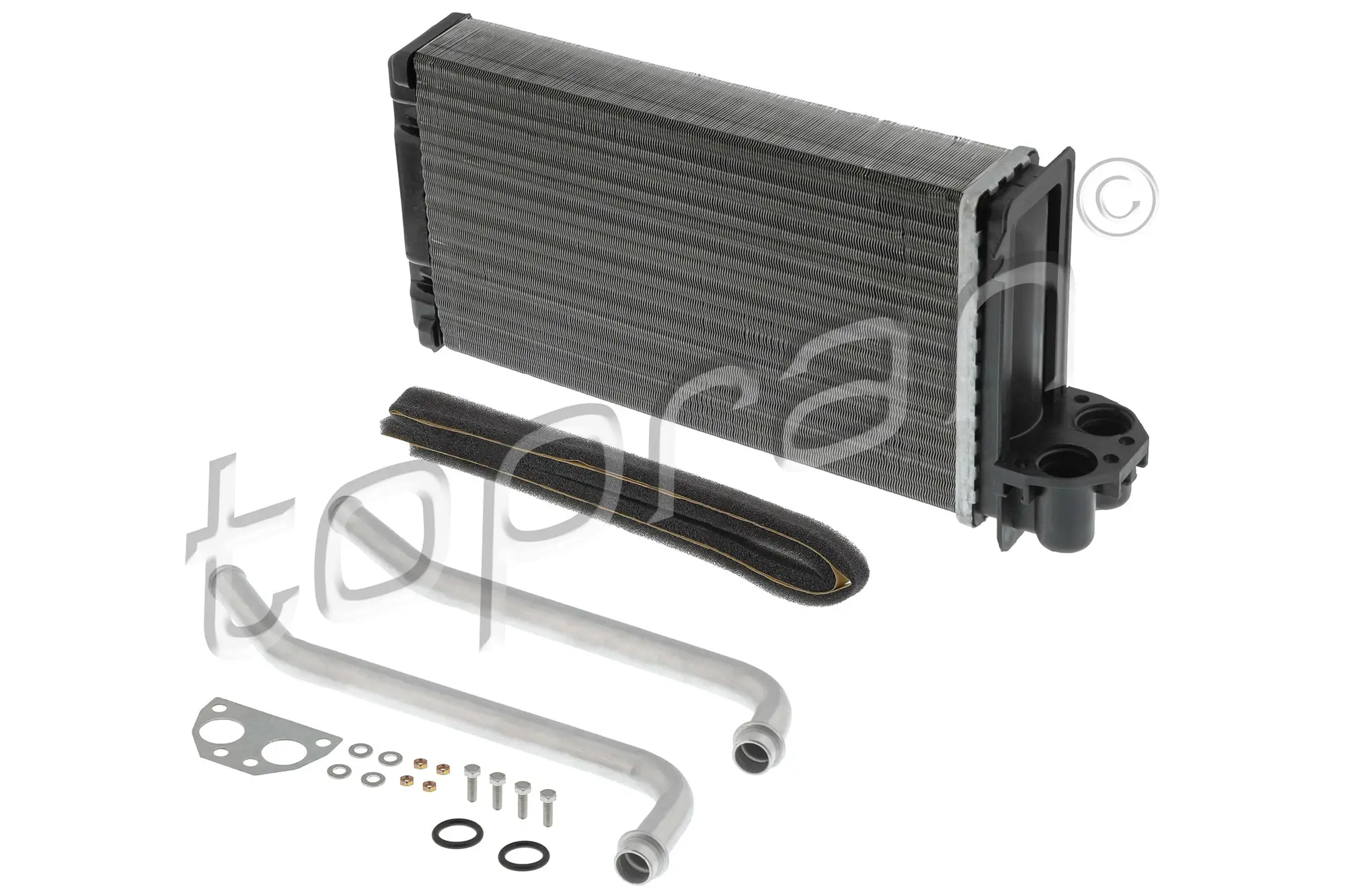 Wärmetauscher, Innenraumheizung TOPRAN 721 424