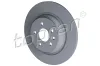 Bremsscheibe Hinterachse TOPRAN 600 647