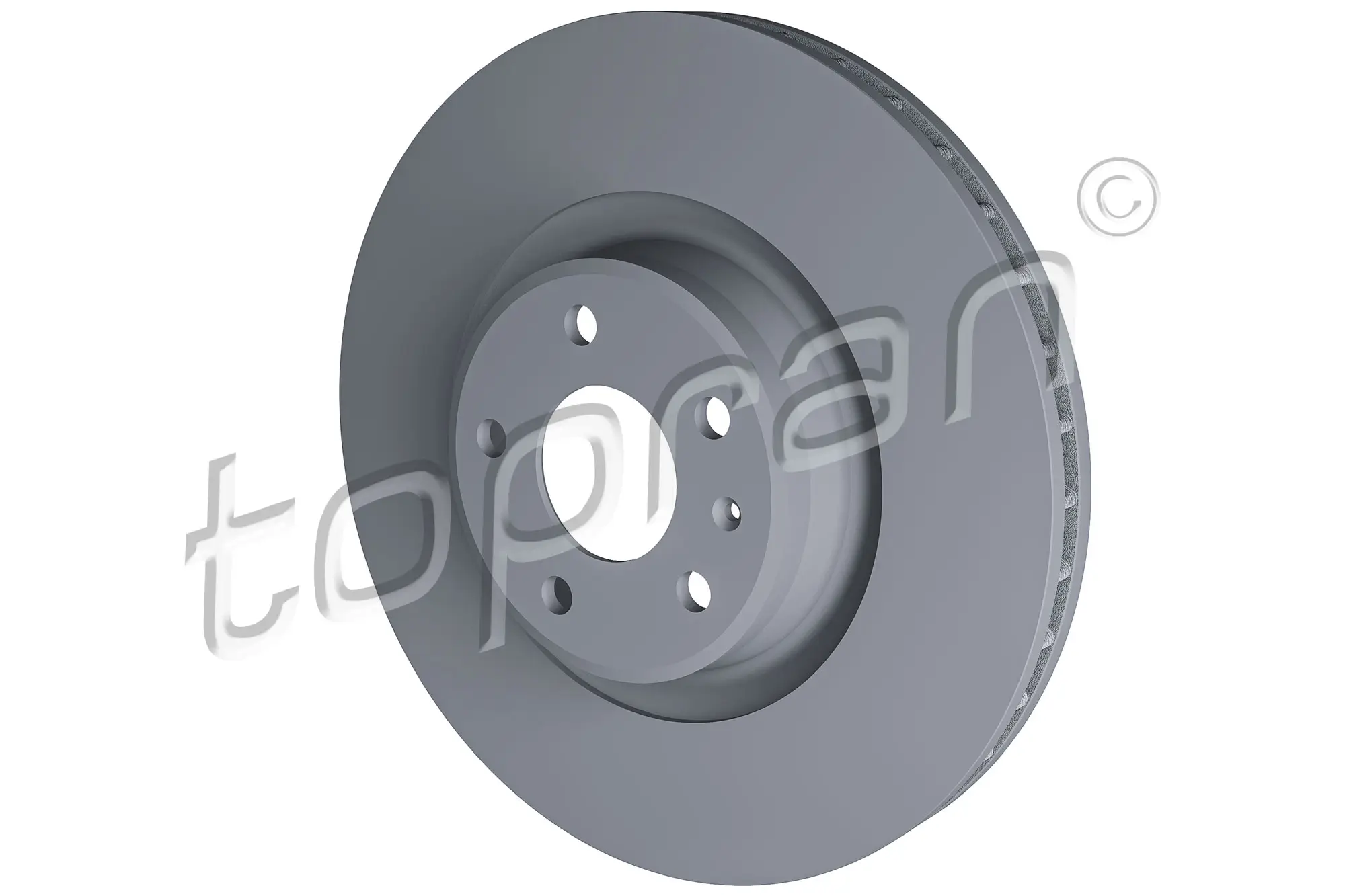 Bremsscheibe Vorderachse links Vorderachse rechts TOPRAN 631 153
