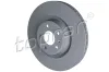 Bremsscheibe Vorderachse links Vorderachse rechts TOPRAN 631 153