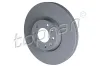 Bremsscheibe Vorderachse links Vorderachse rechts TOPRAN 631 155