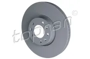Bremsscheibe Vorderachse links Vorderachse rechts TOPRAN 631 155