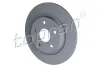 Bremsscheibe Hinterachse links Hinterachse rechts TOPRAN 631 157
