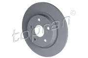 Bremsscheibe Hinterachse links Hinterachse rechts TOPRAN 631 157