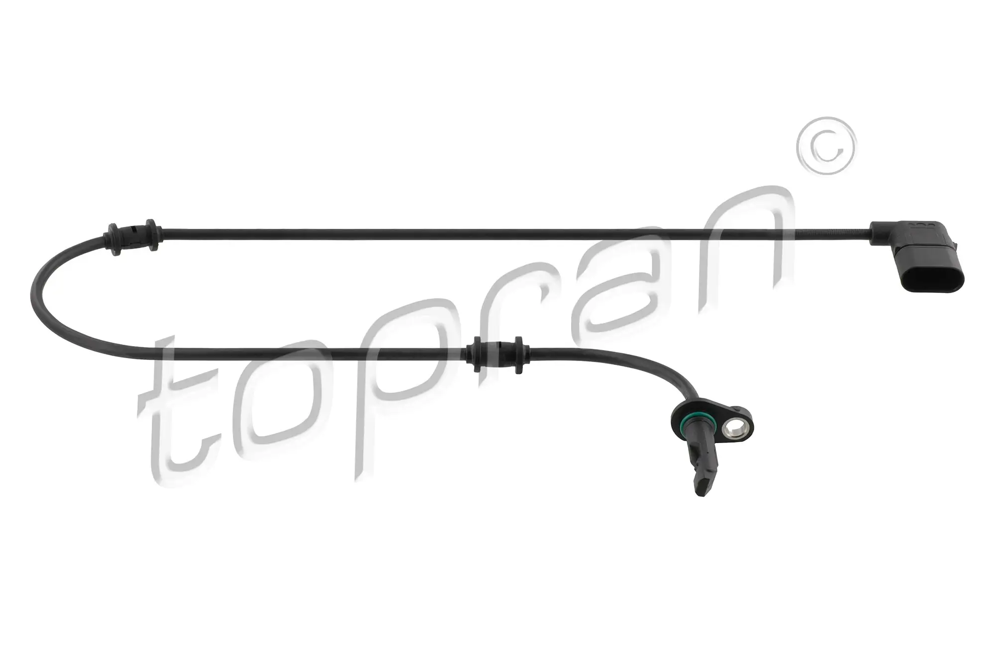 Sensor, Raddrehzahl Hinterachse links TOPRAN 410 434