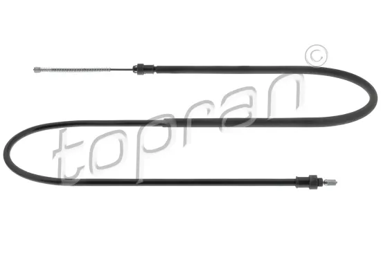 Seilzug, Feststellbremse hinten links hinten rechts TOPRAN 631 951 Bild Seilzug, Feststellbremse hinten links hinten rechts TOPRAN 631 951