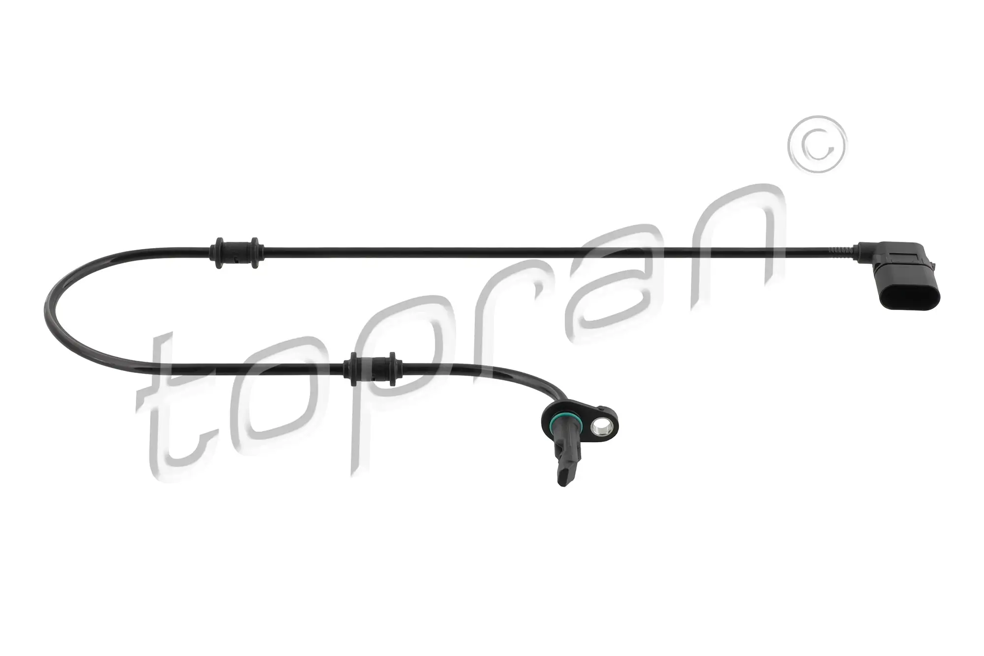 Sensor, Raddrehzahl Hinterachse rechts TOPRAN 410 435