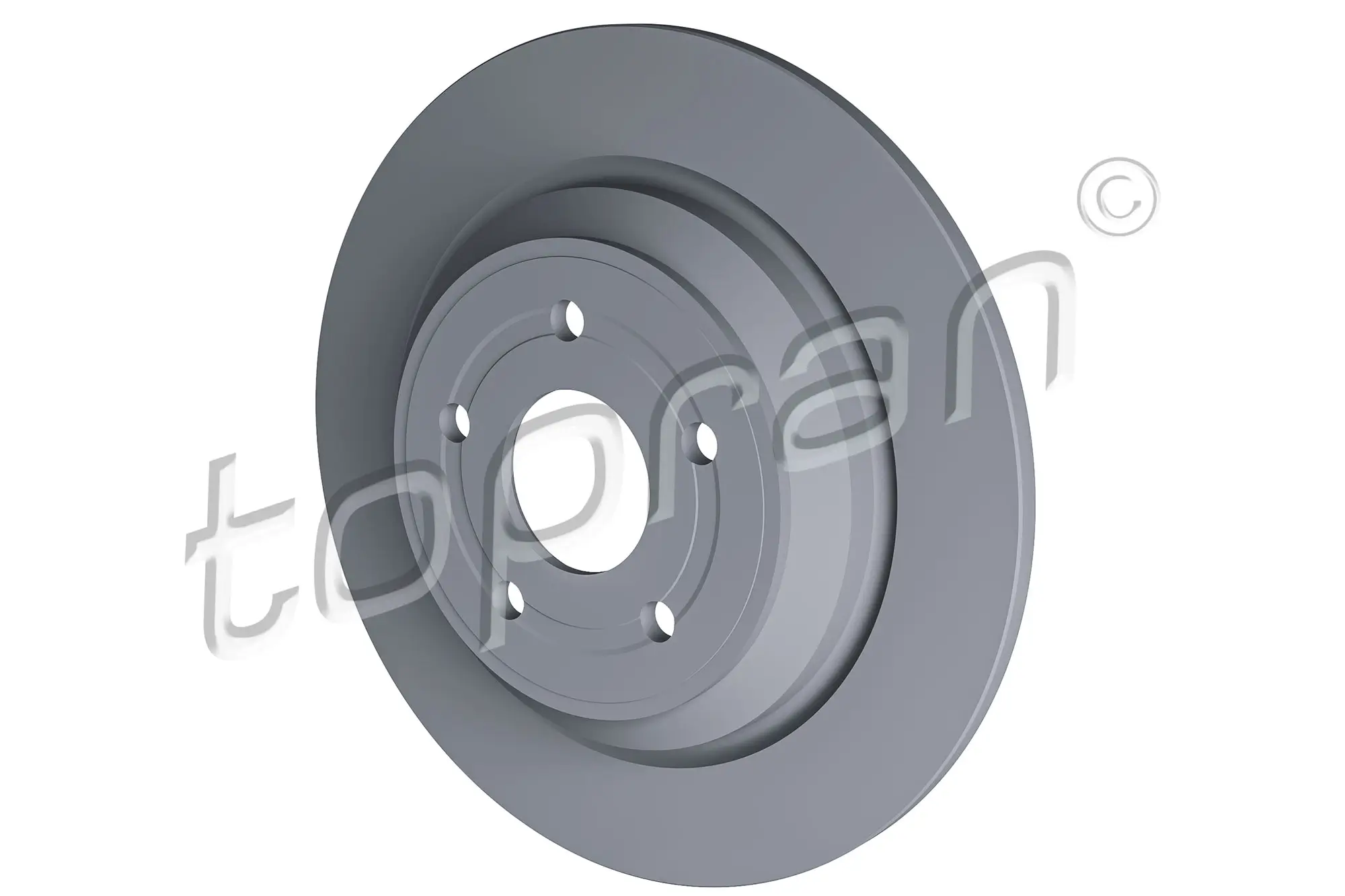 Bremsscheibe Hinterachse TOPRAN 631 168