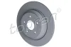 Bremsscheibe Hinterachse TOPRAN 631 168