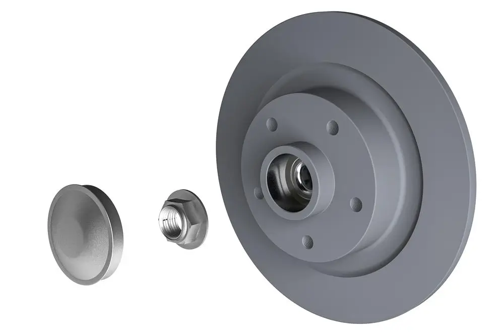 Bremsscheibe Hinterachse TOPRAN 631 169