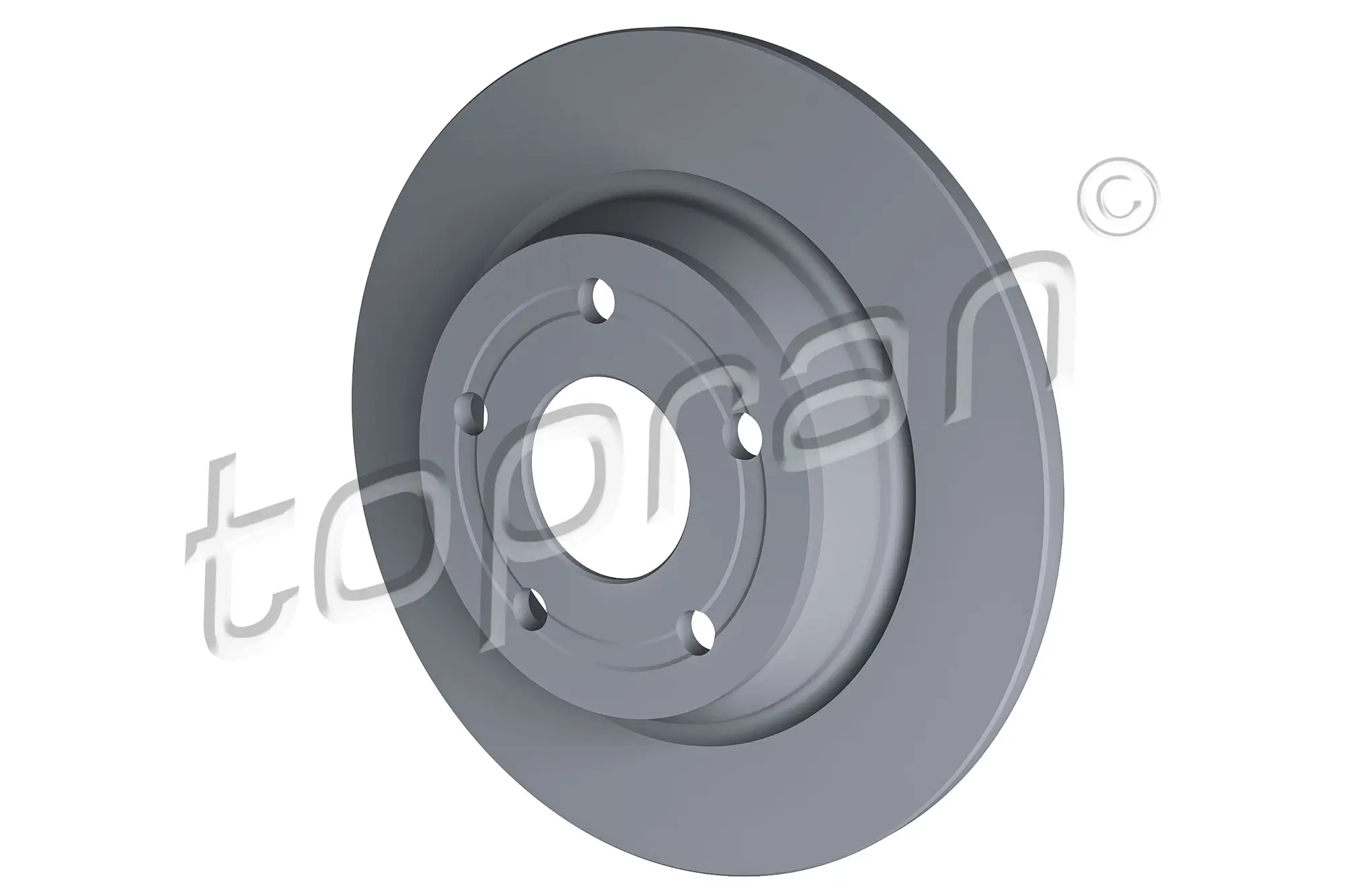 Bremsscheibe Hinterachse TOPRAN 631 171