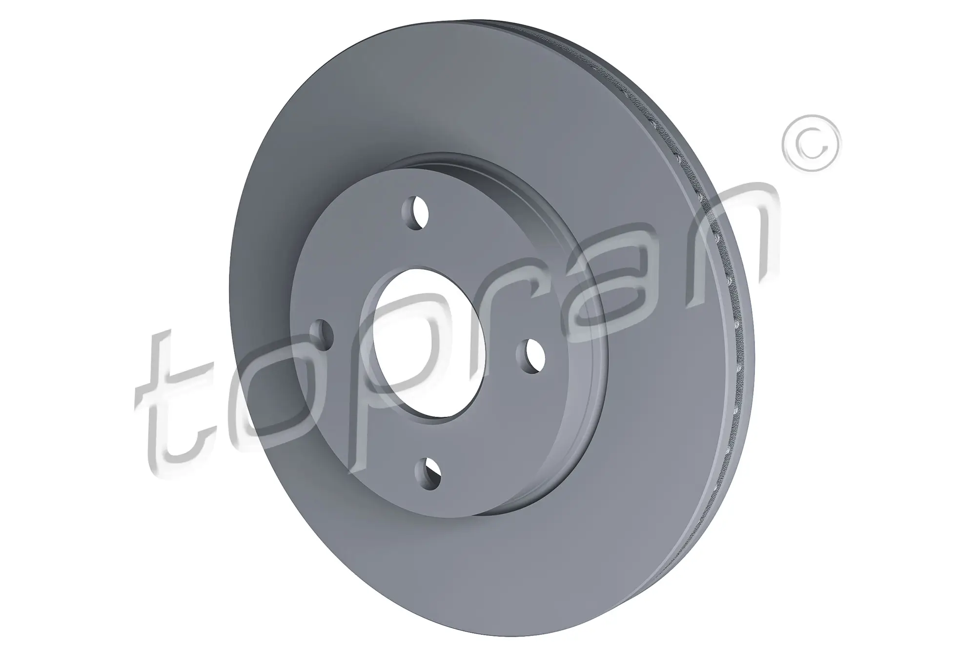 Bremsscheibe Vorderachse TOPRAN 631 172