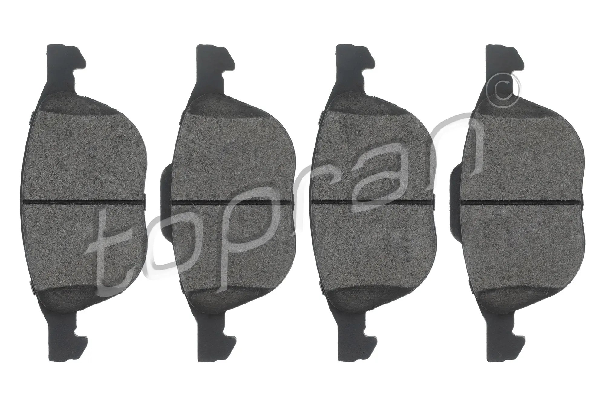 Bremsbelagsatz, Scheibenbremse Vorderachse TOPRAN 302 338