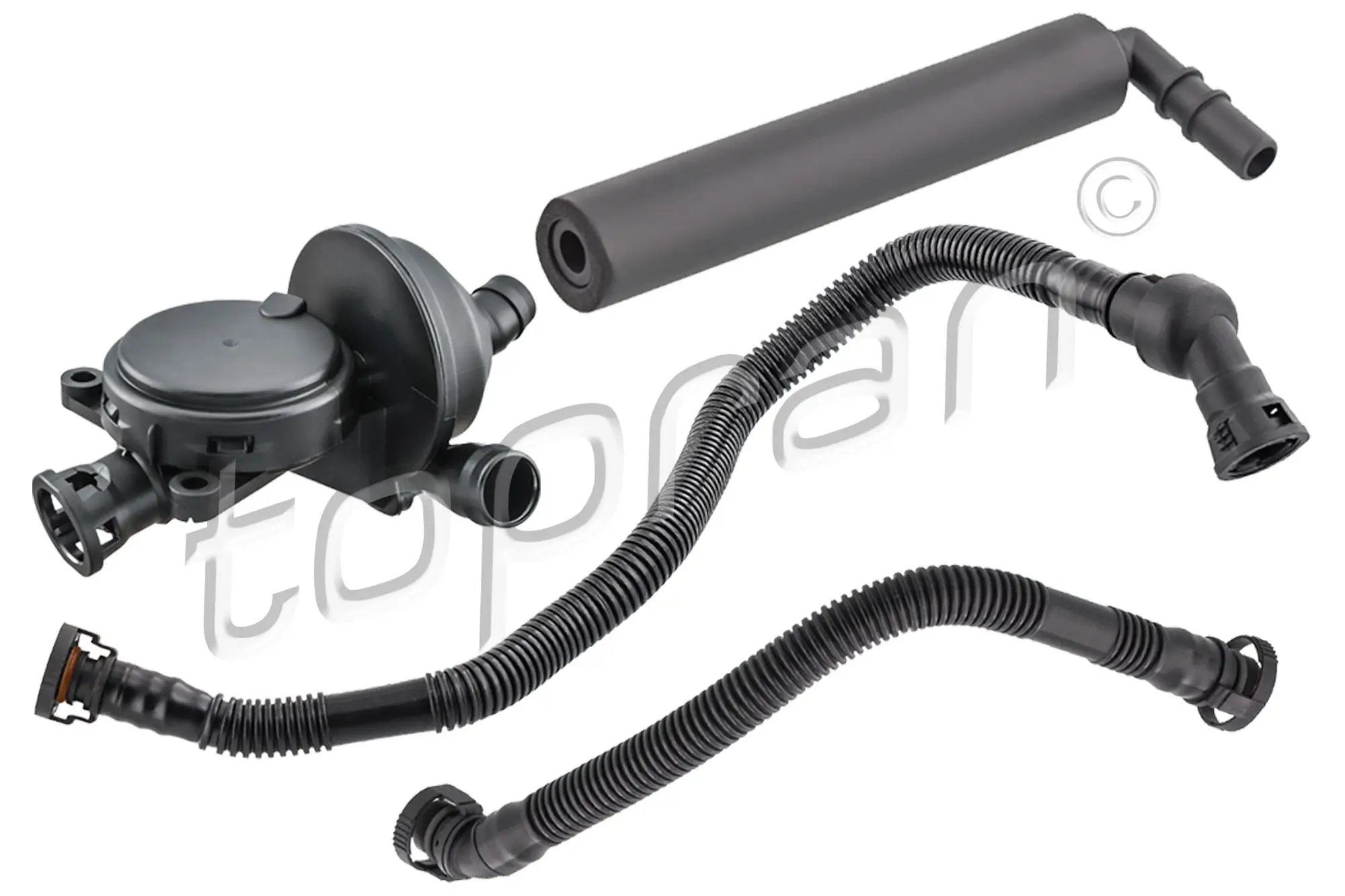 Reparatursatz, Kurbelgehäuseentlüftung Zylinderkopfhaube TOPRAN 504 950