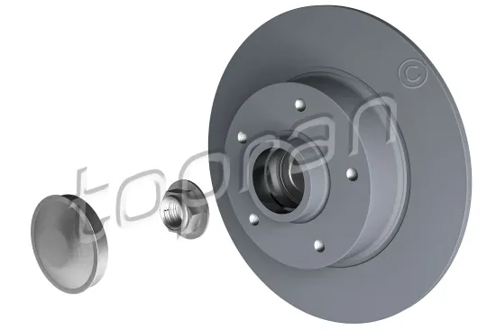 Bremsscheibe Hinterachse TOPRAN 701 161 Bild Bremsscheibe Hinterachse TOPRAN 701 161