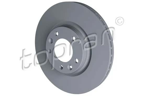 Bremsscheibe Vorderachse TOPRAN 721 173 Bild Bremsscheibe Vorderachse TOPRAN 721 173