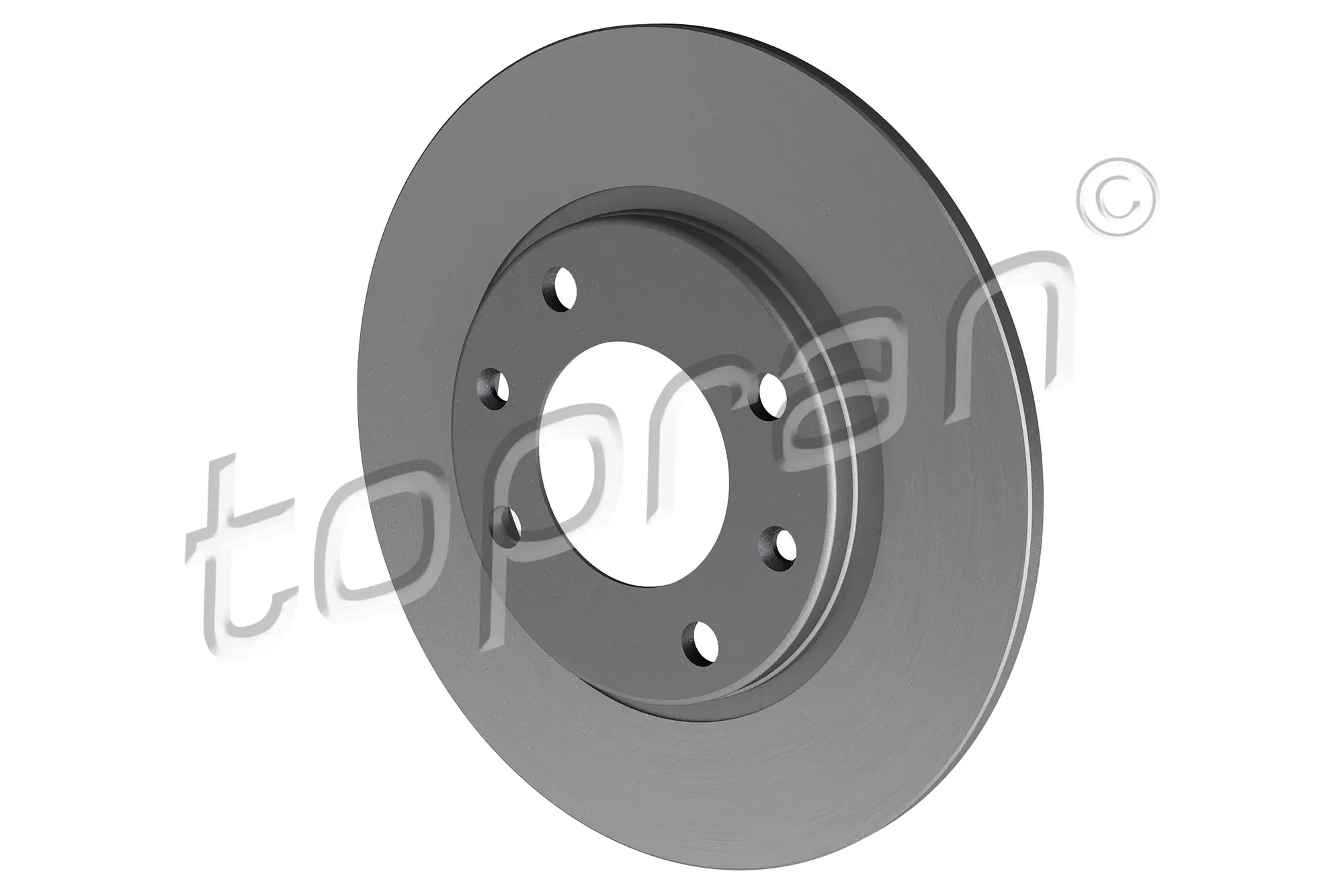 Bremsscheibe Hinterachse TOPRAN 721 891