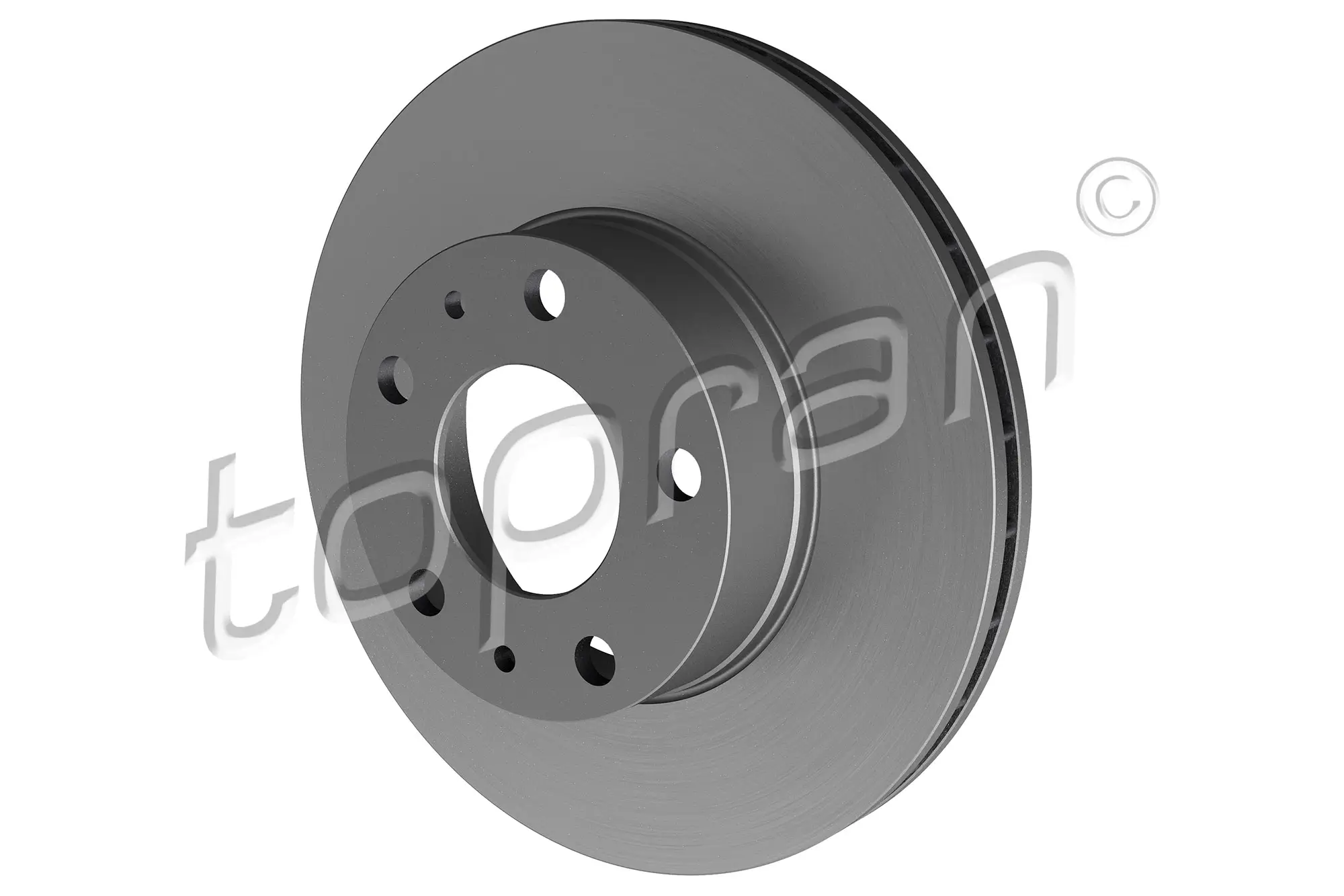 Bremsscheibe Vorderachse TOPRAN 722 454