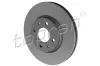 Bremsscheibe Vorderachse TOPRAN 722 598