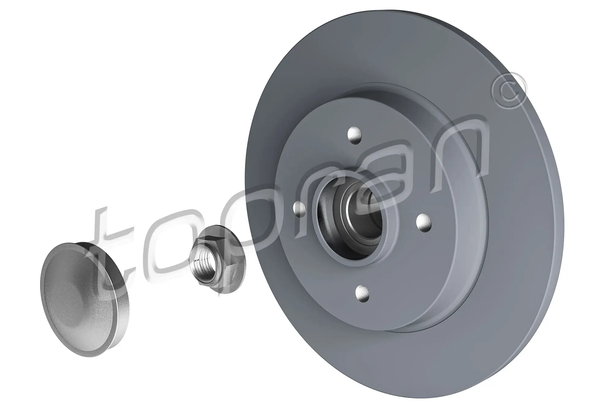 Bremsscheibe TOPRAN 722 600