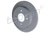 Bremsscheibe Hinterachse TOPRAN 821 169