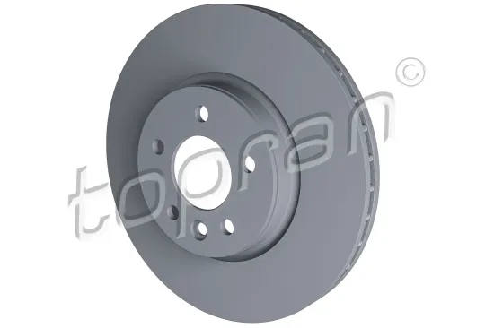 Bremsscheibe Vorderachse TOPRAN 631 163 Bild Bremsscheibe Vorderachse TOPRAN 631 163
